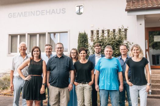 Gemeinderat mit Verwaltung